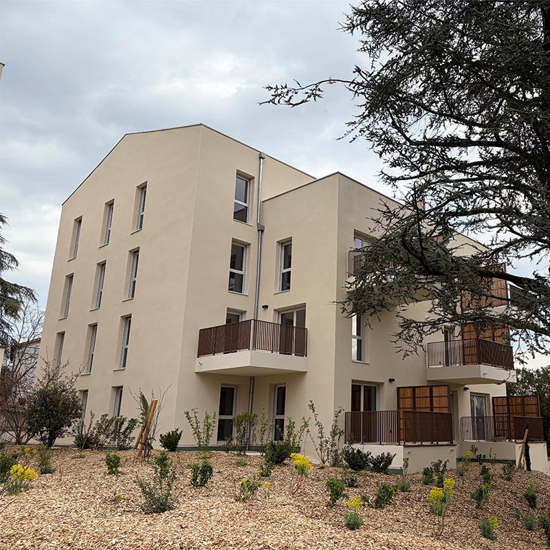 worms eye view of buildings
